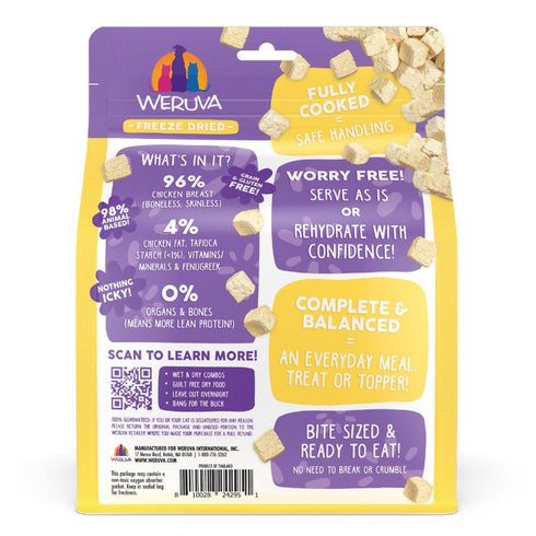 Weruva Paw Lickin' Chicken Freeze Dried Cat Food 1oz - Poudre Pet & Feed Supply 3
